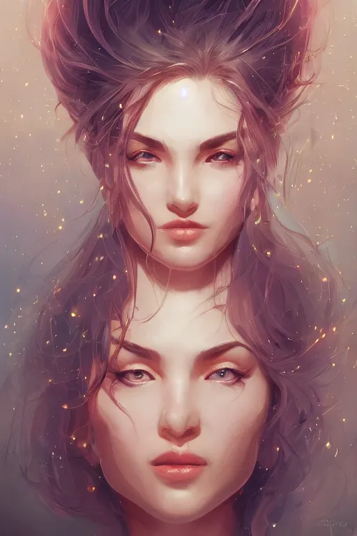Image similar to clear portrait of a curious attractive women, background hyper detailed, character concept, full body, dynamic pose, glowing lights intricate, elegant, highly detailed, digital painting, artstation, concept art, sharp focus, illustration, van baarle lois and sanderson ruth