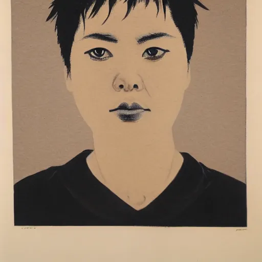 Prompt: motoko kusanai, portrait by john singer sergeant, noble and fierce expression