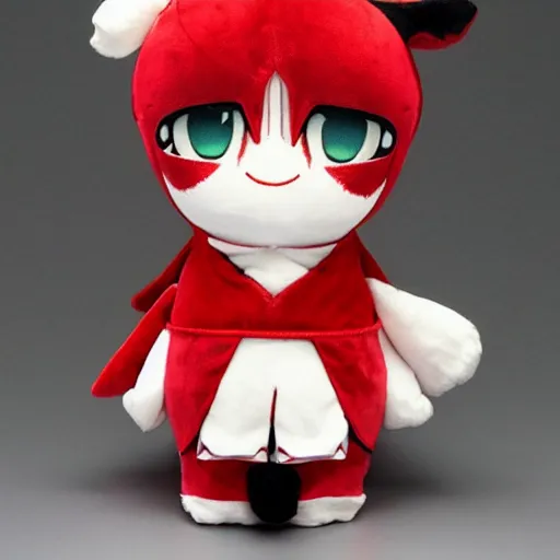 Image similar to cute fumo plush of a master detective