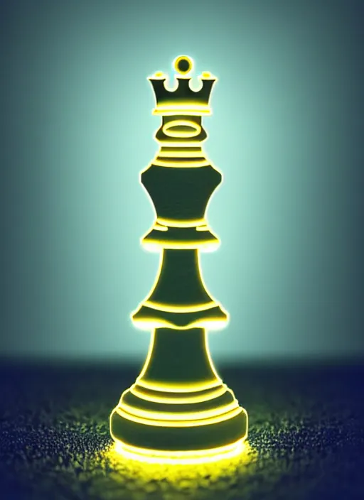 Image similar to queen chess piece photo, crown made of led point lights, pearlescent skin, skin made of led point lights, very detailed, highly detailed background, reflective chessboard, photorealism, sharp focus, photorealism, soft diffuse autumn lights, some sunlight ray, dark room wall, canon 5 d 5 0 mm lens