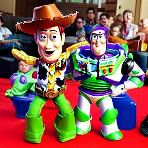 Image similar to toy story in real life