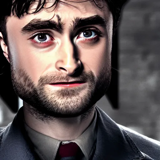 Prompt: Daniel Radcliffe as Wolverine, MCU, photo, detailed, 4k