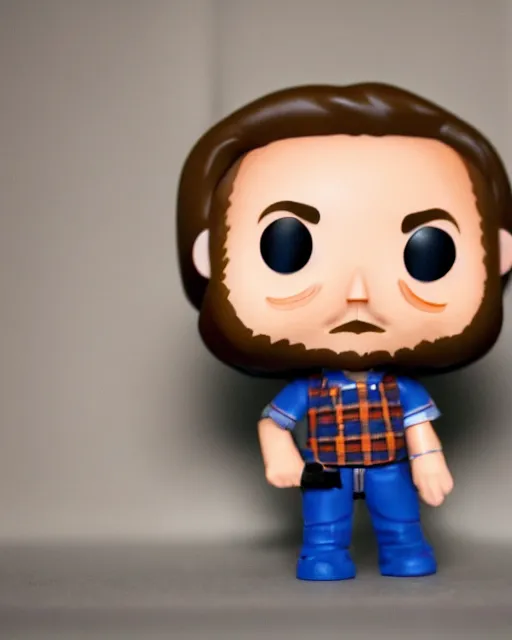 Image similar to A Tim the Toolman Taylor Funko Pop. Photographic, photography