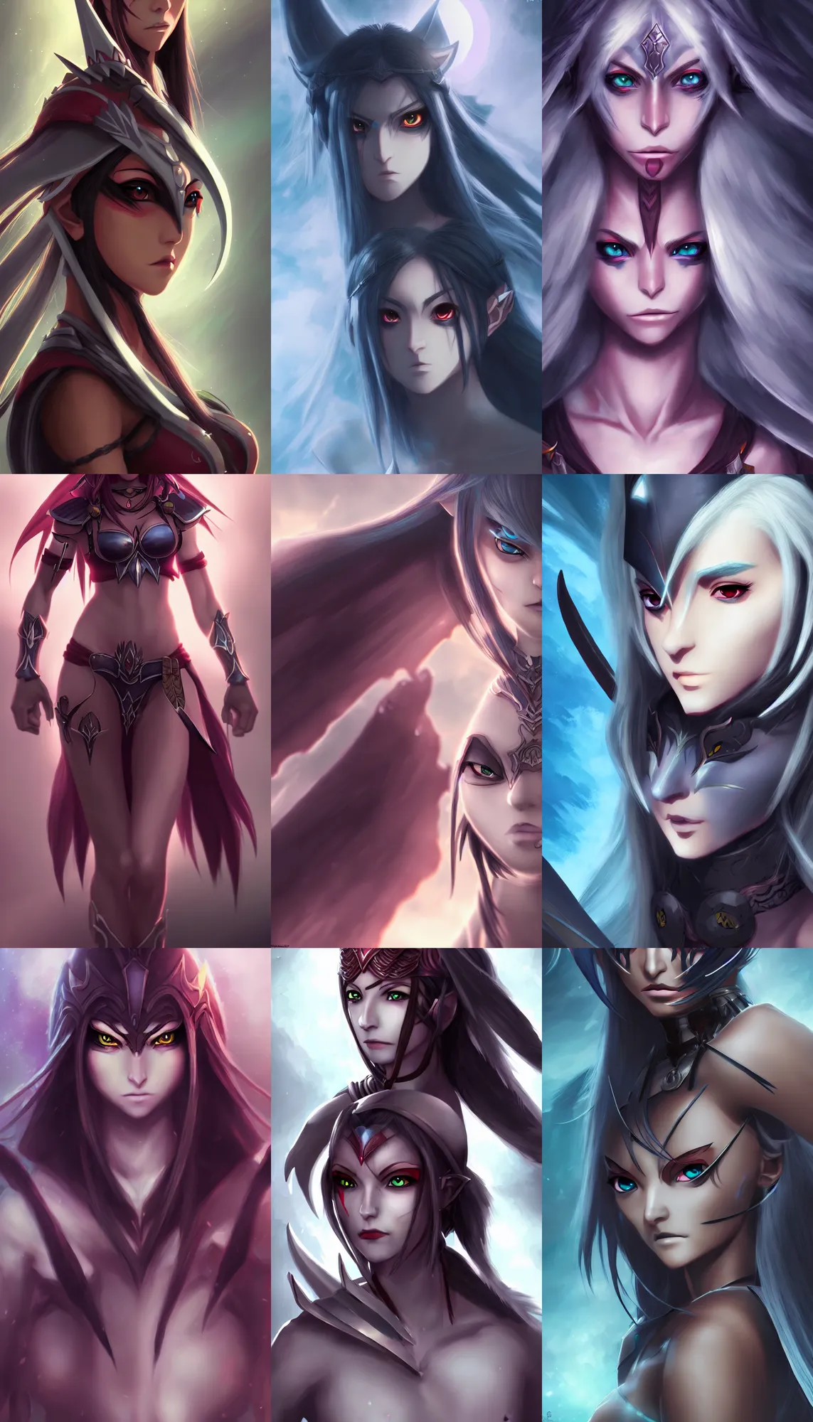 Prompt: dark elf warrior woman, beautiful face, fantasy anime, ross tran, studio ghibli, cinematic, 4K