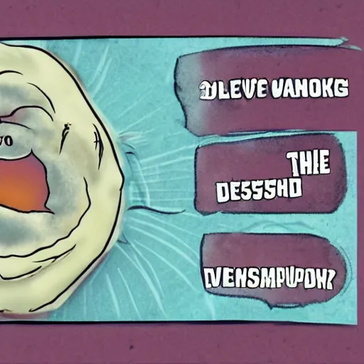 Image similar to that point late at night when you've given up trying to make comprehensible prompts and have started mucking around with random nonsense