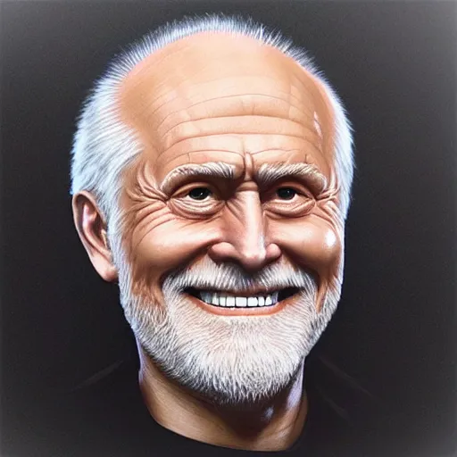 Image similar to Hide the pain harold, by artgerm