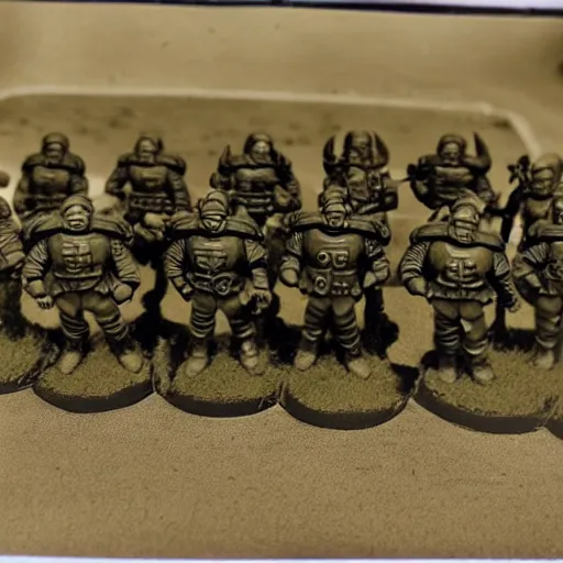 Image similar to world war 2 portrait photo, full body, of the famous warhammer 4 0 k space marines at normandy, rosenthal, baltermants, kerlee, vaccaro