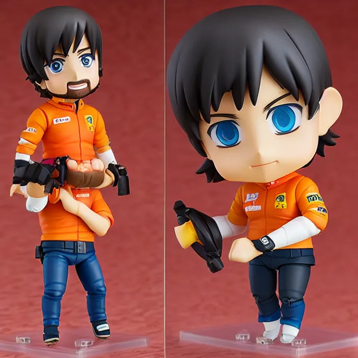 fernando alonso, an anime nendoroid of fernando