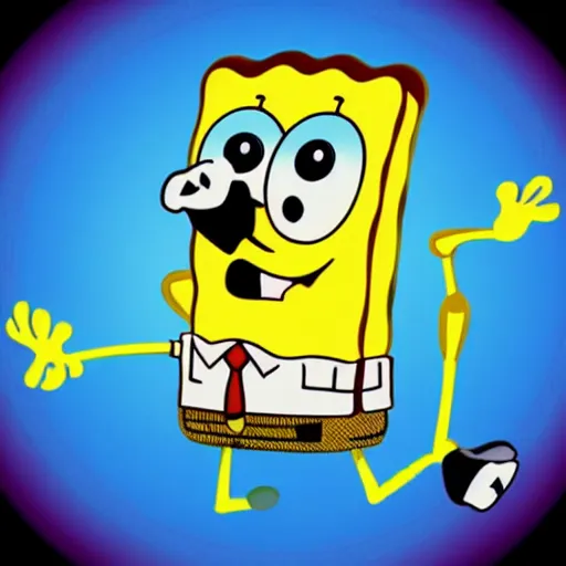 Image similar to Instagram profile of SpongeBob