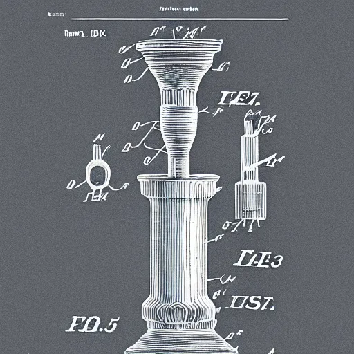 Image similar to Illustration of a US Patent of a toilet plunger