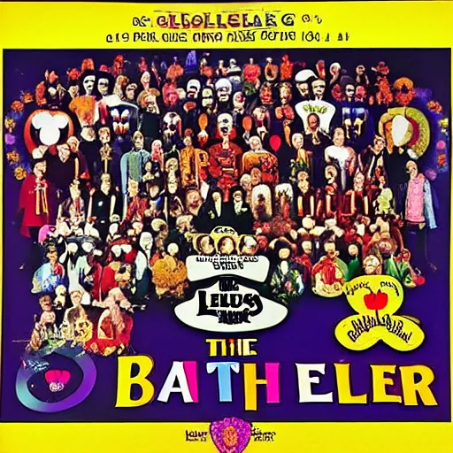 Prompt: The Beatles - Sgt. Pepper's Lonely Heart's Club Band (1967)