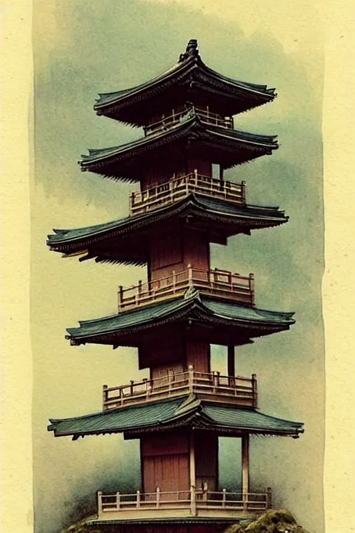 Image similar to (((((1950s japanese temple . muted colors.))))) by Jean-Baptiste Monge !!!!!!!!!!!!!!!!!!!!!!!!!!!