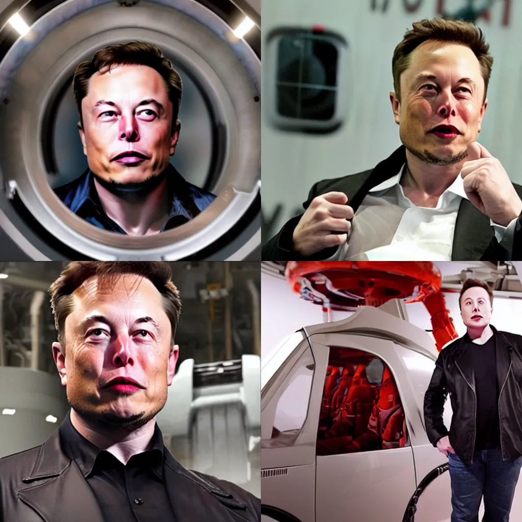 Prompt: Elon Musk in Black Mesa