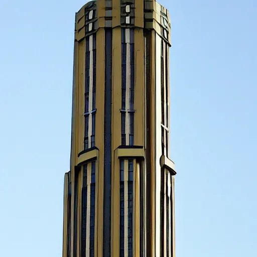 Image similar to art deco tower