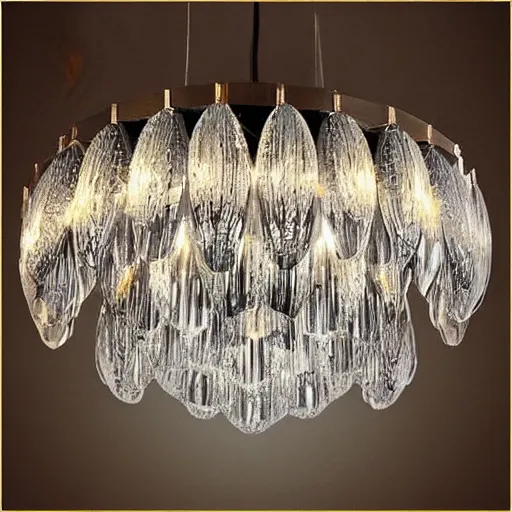 Image similar to ultra modern roaring twenties chandelier light fitting