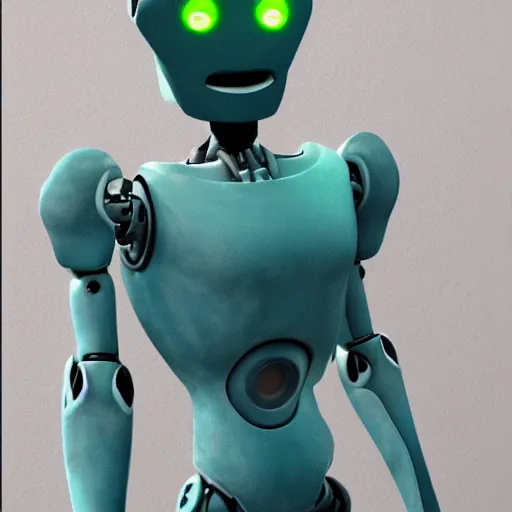 Prompt: robot alien, realistic