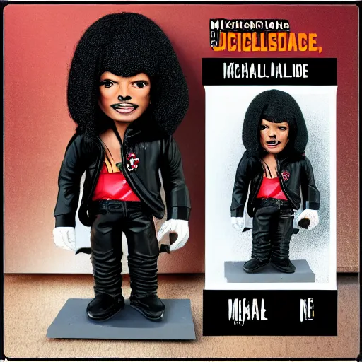 Image similar to black face, michael jackson, michael jackson, michael jackson, michael jackson, michael jackson, michael jackson, michael jackson, michael jackson, ( ( ( mini mouse ) ) ), nendroid, butcher billy style