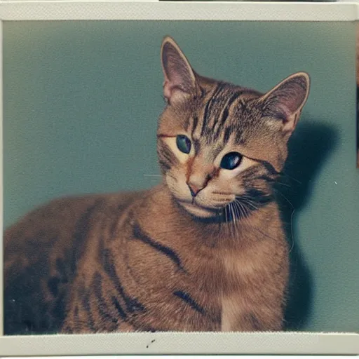 Image similar to polaroid of cats