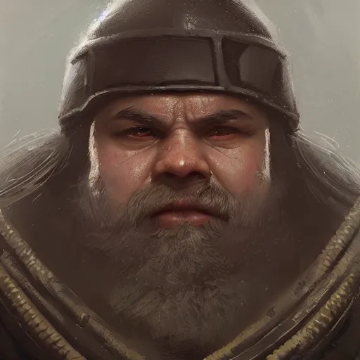 Image similar to a portrait of army dwarf, intricate, headshot, highly detailed, digital painting, artstation, concept art, sharp focus, cinematic lighting, illustration, art by greg rutkowski, cgsociety