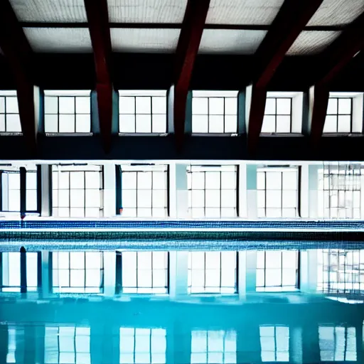 Image similar to empty indoor swimming pool shot