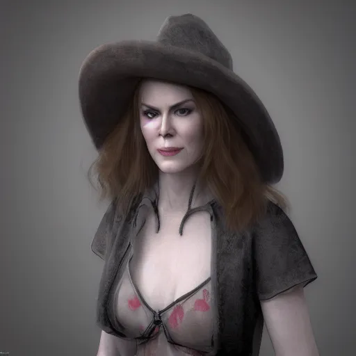 Prompt: Peruvian Nicole Kidman, realistic, photo studio, HDR, 8k, trending on artstation