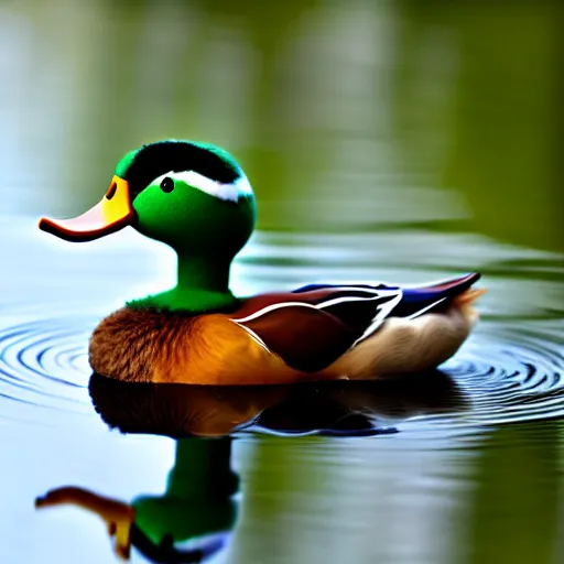 Image similar to a cute duck
