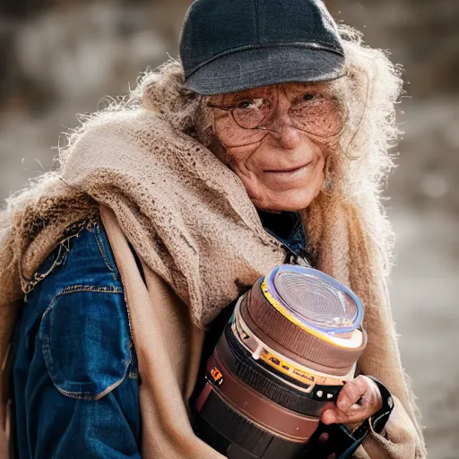 Prompt: dslr photo portrait still of sandman, 8 5 mm, f 1. 8, photorealistic, 8 k,