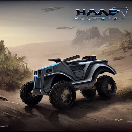 Image similar to concept art blueprint halo new atv vehicles