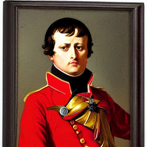 Image similar to Napoleon by Caravage