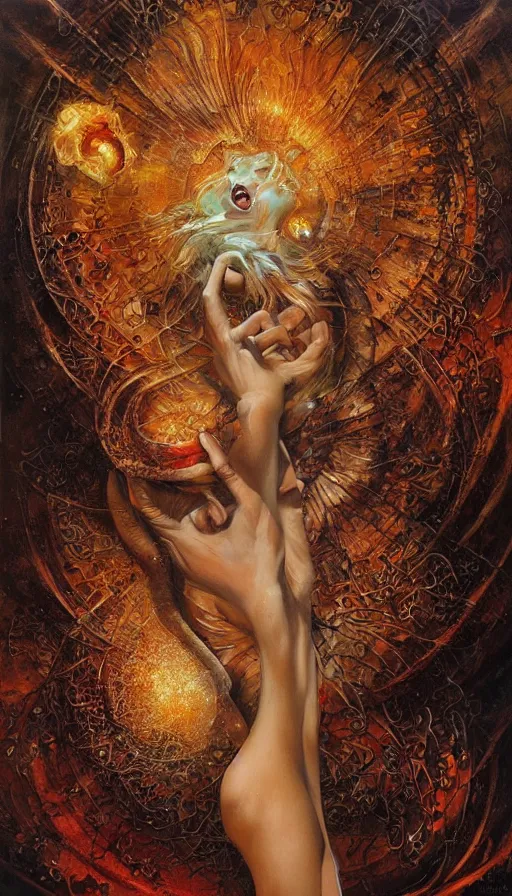 Image similar to The end of an organism, by Karol Bak