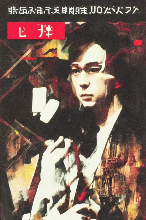 Image similar to alejandro jodorowski japanese vhs tape cover art