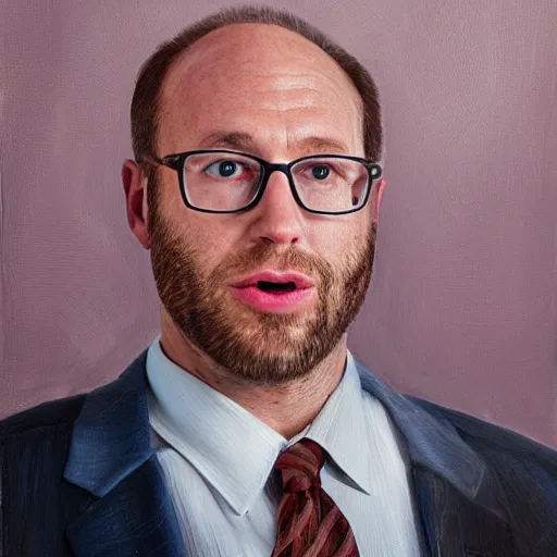 Image similar to a detailed portrait painting of joel glazer as a human toilet, hyper realistic