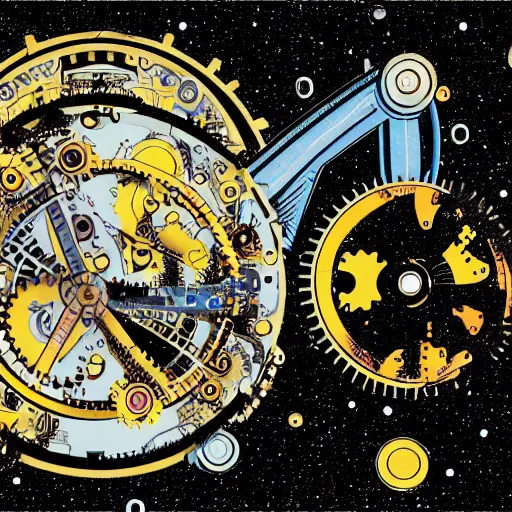 Prompt: the universe as a deterministic, clockwork machine