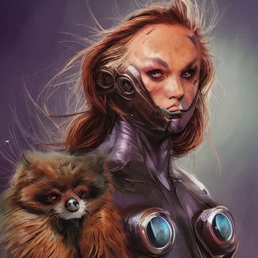 Image similar to a super hero weasel, wild matted hair, mysterious, wildly attractive, glowing eyes, post-apocalyptic clothing, comic book cover art, digital painting, artstation, concept art, smooth, sharp focus, illustration, art by artgerm and donato giancola and Joseph Christian Leyendecker, Ross Tran, WLOP