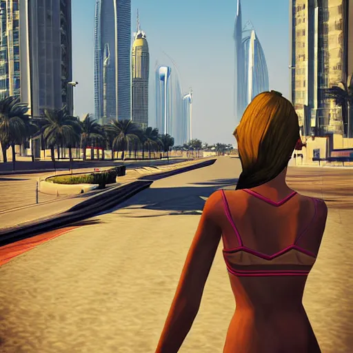 Image similar to gta : dubai by valentina remenar