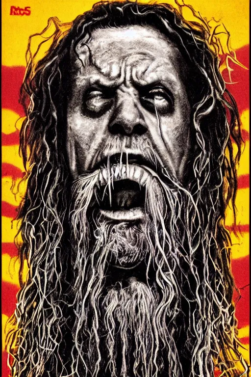 Image similar to tinnitus, by rob zombie