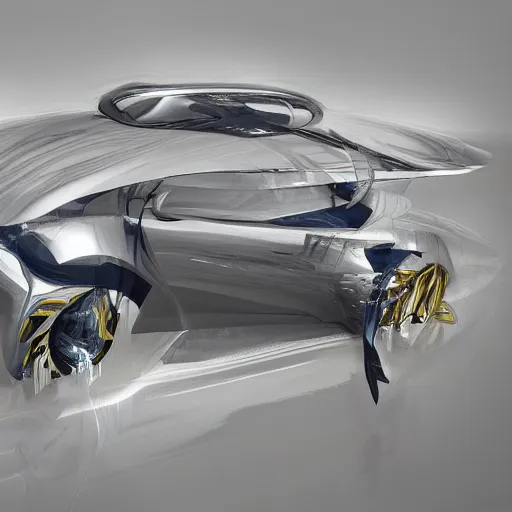 Prompt: sci-fi sport car formula 1 hatchback transport design organic smooth elastic forms on the front 30% of canvas and sci-fi wall structure with point cloud in the coronation of napoleon painting by Jacques-Louis David in the style of zaha hadid architecture unreal engine 5 lumen pinterest keyshot product render octane, dark black cloudy plastic ceramic material shiny gloss water reflections specularity, contrast blade runner 2049 film lighting ultra high detail ultra realism, 4k