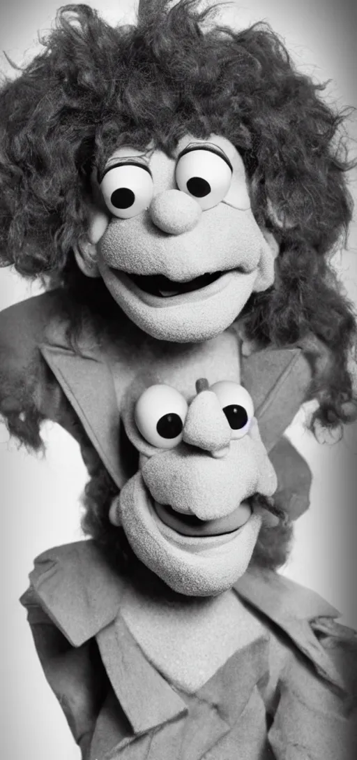 Image similar to Tim Curry as a Muppet