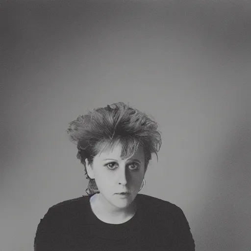 Prompt: the cover to the new cocteau twins album titled'a few erased words'