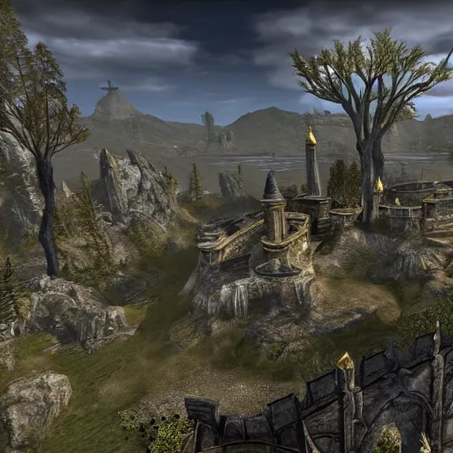 Image similar to elder scrolls landscape