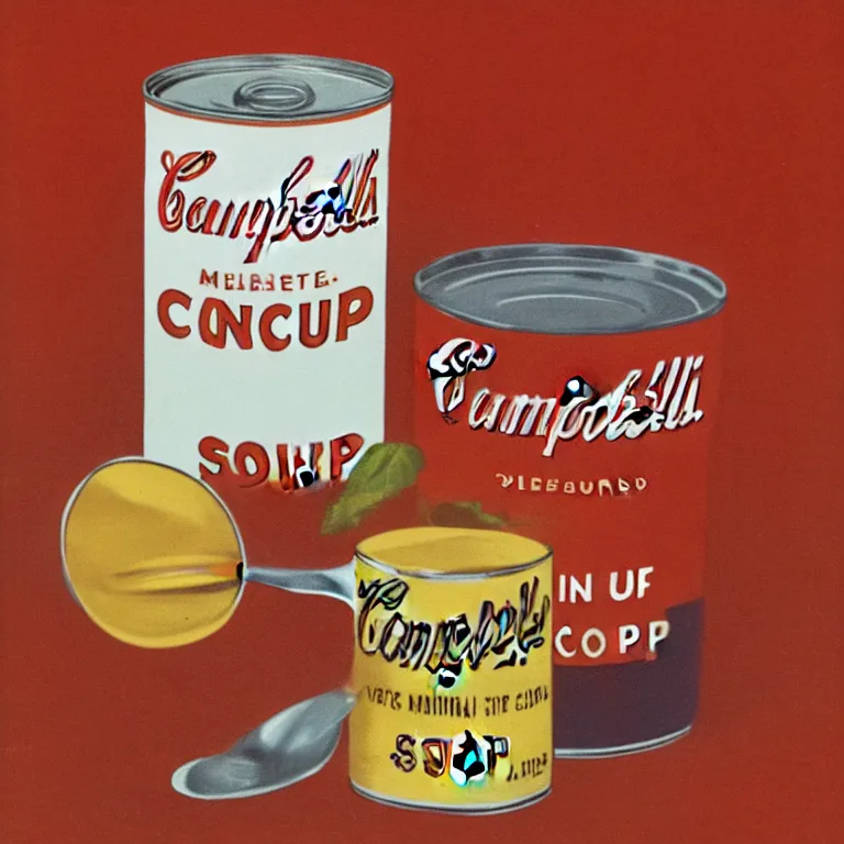 Image similar to Campbell's soup can