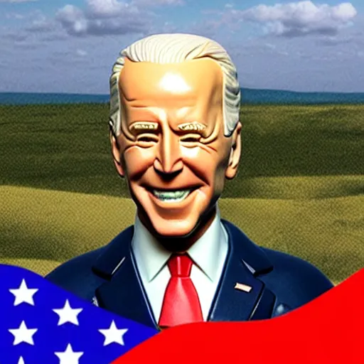 Image similar to joe biden plastic figure bobblehead toy