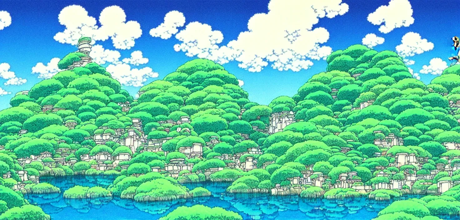 Image similar to exquisite studio ghibli landscape