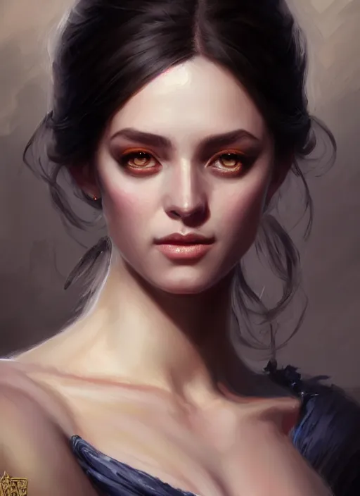 Image similar to a _ fantasy _ style _ portrait _ painting _ of aristocrat oil _ painting _ unreal _ 5 _ daz. _ rpg _ portrait _ extremely _ detailed _ artgerm _ greg _ rutkowski _ greg