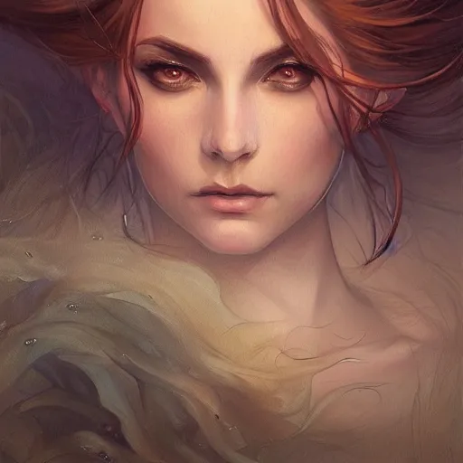 Prompt: a painting in the style of charlie bowater and in the style of donato giancola. smooth, sharp focus, fantasy, semi - realism.