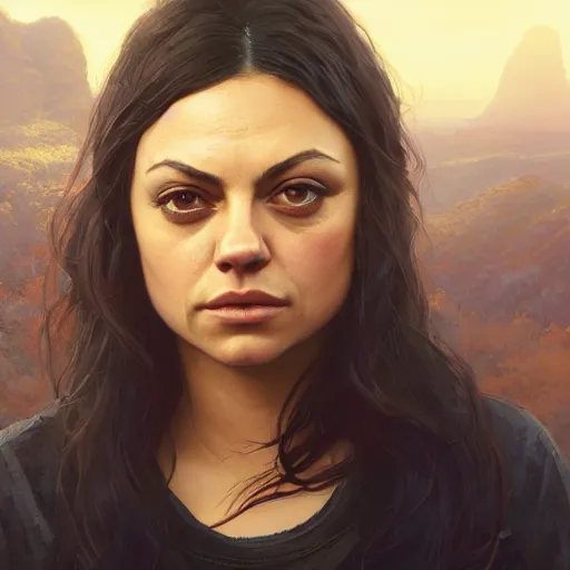 Prompt: highly detailed portrait, mila kunis, in gta v, stephen bliss, unreal engine, fantasy art by greg rutkowski, loish, rhads, ferdinand knab, makoto shinkai and lois van baarle, ilya kuvshinov, rossdraws, tom bagshaw, global illumination, radiant light, detailed and intricate environment