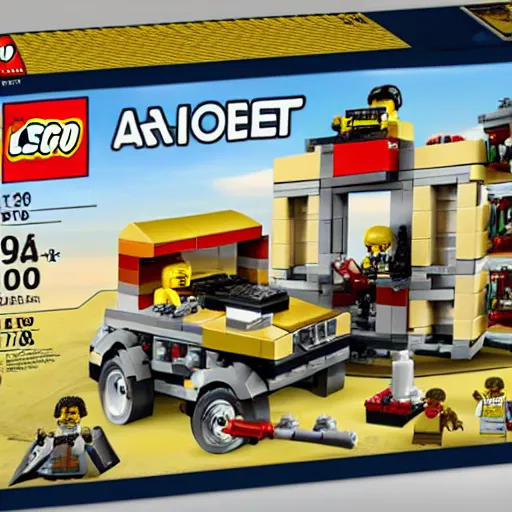 Prompt: viet con lego set