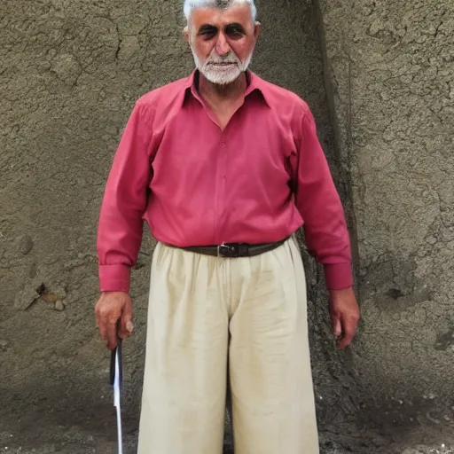 Prompt: photo of my kurdish dad