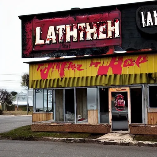 Image similar to Leatherface fast food restaurant