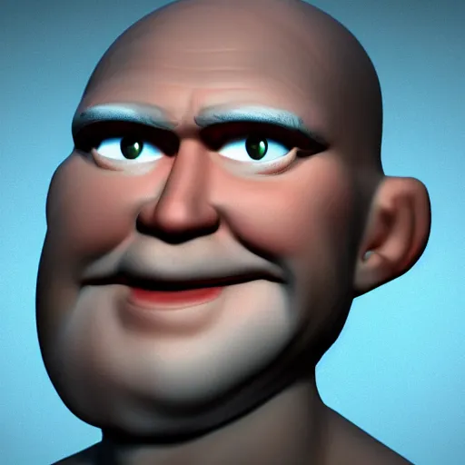 Prompt: a photography of mister clean realistic